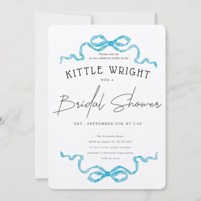 Convite Fitas e Chá de panela Romance (Frente)