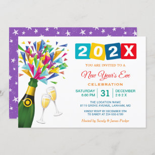 Convite Fizzy Pop anima a festa de Ano Novo