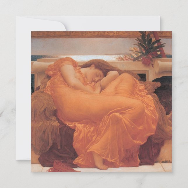 Convite Flaming June (Frente)