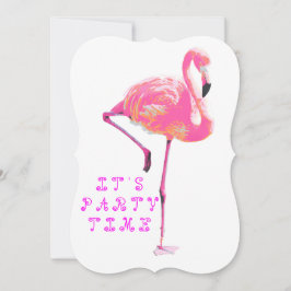 Convite Flamingo