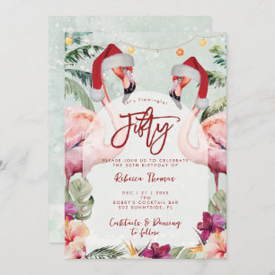 Convite Flamingo 5convite de aniversário tropical