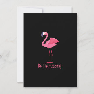 Convite Flamingo Be Flamazing