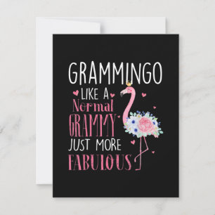 Convite Flamingo Grammingo Como Um Grammy Normal Engraçad