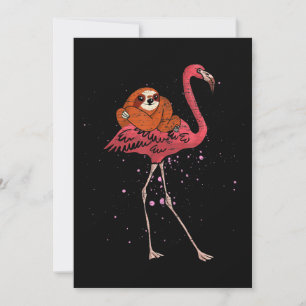 Convite Flamingo Presentes de Amante de os animais de Lam