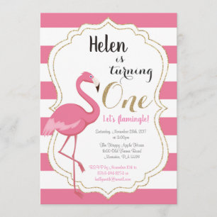 Convite Flamingo, Primeira Rapariga de Aniversário