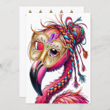 Flavty Flamingo Mardi Gras