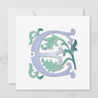Convite Fleur-de-lis E Monograma