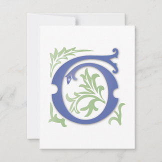 Convite Fleur-de-lis G Monograma