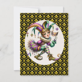 Convite Fleur de Lis Invitation