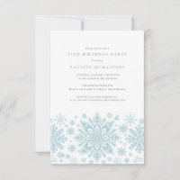 Floco de neve branco azul do aniversário de 30 ano