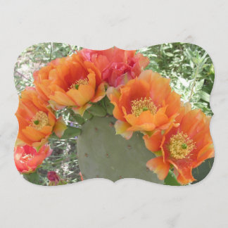 Convite Flor Cactus
