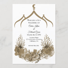 Convite Flor de Mesquita