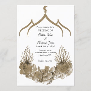 Convite Flor de Mesquita