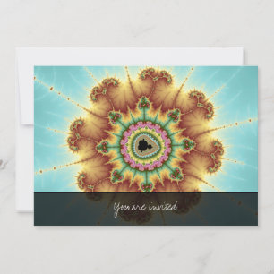 Convite Flor de queda - Arte frágil