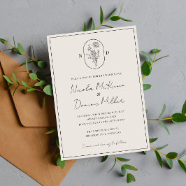 Convite Flor do Mês | Julho | Casamento Totalmente Persona