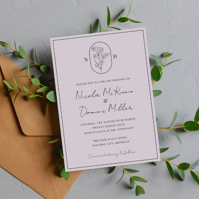 Convite Flor do Mês | Março | Casamento Totalmente Persona (Criador carregado)
