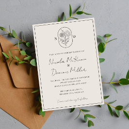 Convite Flor do Mês | Novembro | Casamento Totalmente Pers