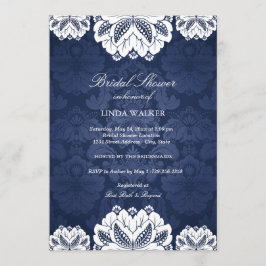 Convite Flor exótica azul | Chá de panela