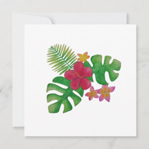 Convite Flor tropical