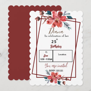 Convite Floral 