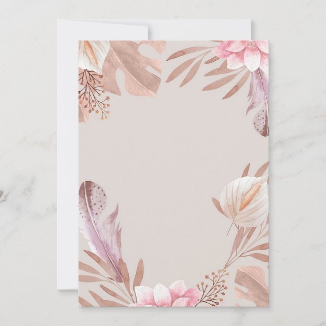 Convite Floral (Frente)