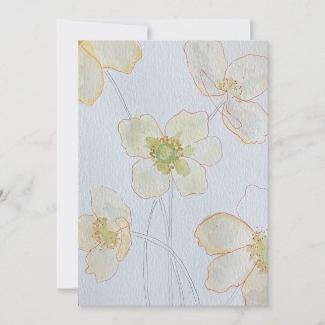 Convite floral (Frente)