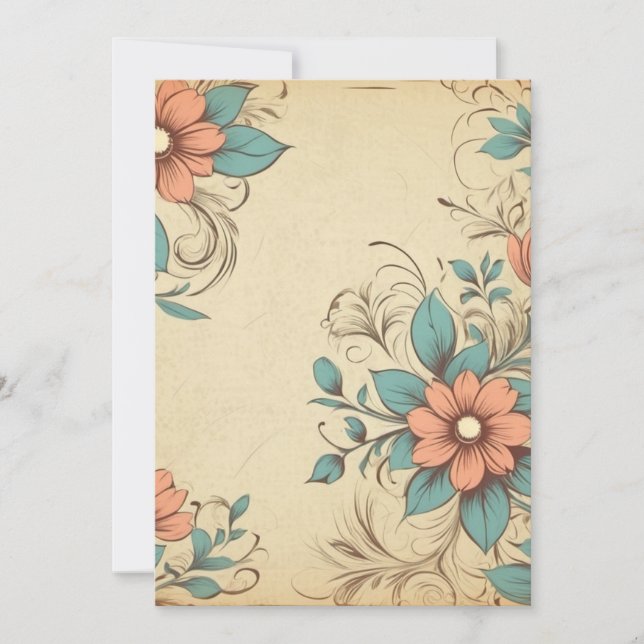 Convite Floral (Frente)