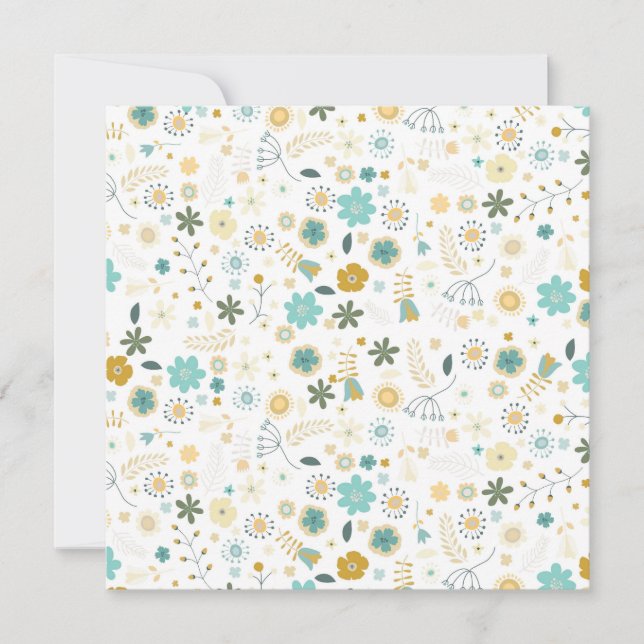 Convite Floral (Frente)