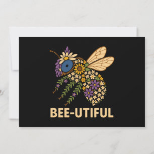 Convite Floral Bee Fusion Bee-Uely