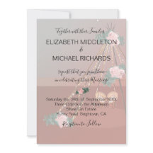 Floral Boho Desert Rustic Teepee / Tipi Weding