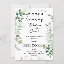 Convite Floral Boho Verdura Casamento Aniversário