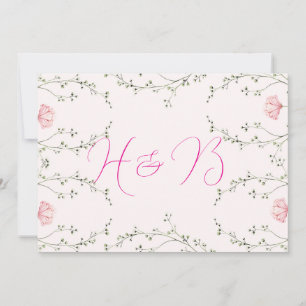 Convite Floral Bonito