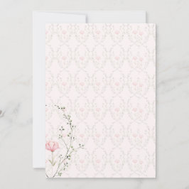 Convite Floral Bonito