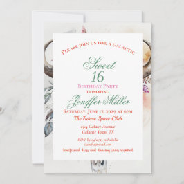 Convite Floral Bull Crânio Aquarela