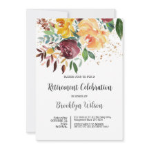 Floral Chic Elegante do Partido da Reforma