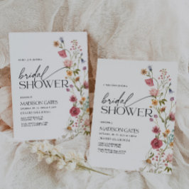 Convite Floral de chá de panela