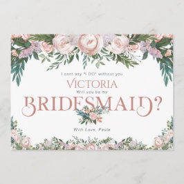 Convite Floral Delicado em Aquarela