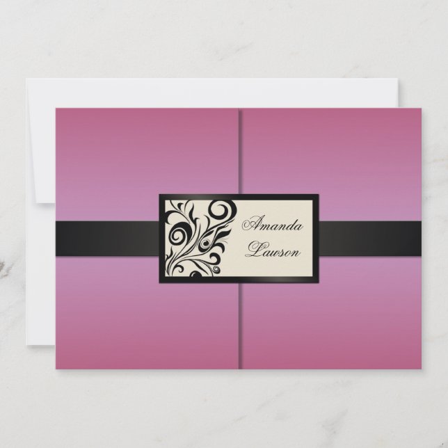 Convite floral dos redemoinhos (Frente)