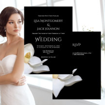 Floral Elegante da Magolia Branca no Casamento Neg