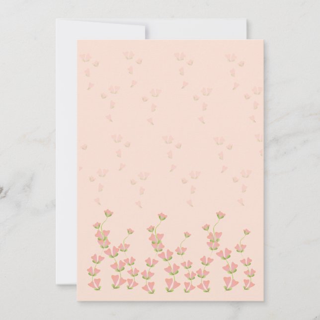 Convite Floral Fantasias (Frente)