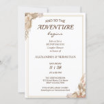 Convite Floral Pampa Grass Honeymoon Shower Invitation<br><div class="desc">Add your own event information and for further customization,  click the link "click to customize further". ~ Check collection for matching games,  invitation,  signs,  and more ~</div>