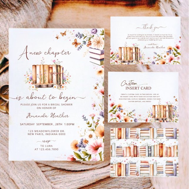 Convite Floral um novo capítulo inicia o Chá de panela (Criador carregado)