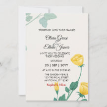 Flores Amarelas Design Floral Casamento