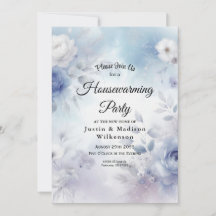 Flores Azuis Suaves e Lavanda Mist