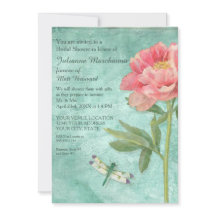 Flores Bonito de Peônias em Dragonfly