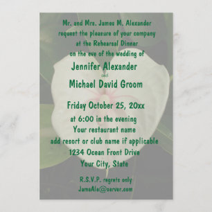 Convite Flores brancas Anthurium tropical