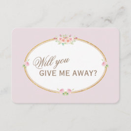 Convite Flores de Aquarela Dourado Me Dará Longe