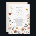 Convite Flores de Jardim Elegantes Aquarela 60º Aniversári<br><div class="desc">Celebre o seu aniversário de 60 anos em estilo com o nosso maravilhoso Convite de Aniversário das Flores Elegantes de Jardim 50. Perfeito para uma reunião de primavera, este convite de luxo vai deixar os convidados animados para o grande dia. A frente do convite apresenta flores sonhadoras, de jardinagem aquosa,...</div>
