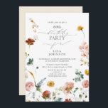 Convite Flores de Jardim Elegantes Aquarela 60º Aniversári<br><div class="desc">Celebre o seu aniversário de 60 anos em estilo com o nosso maravilhoso Convite de Aniversário das Flores Elegantes de Jardim 50. Perfeito para uma reunião de primavera, este convite de luxo vai deixar os convidados animados para o grande dia. A frente do convite apresenta flores sonhadoras, de jardinagem aquosa,...</div>