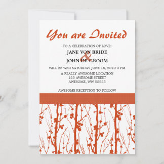 Convite Flores de Laranja da Primavera